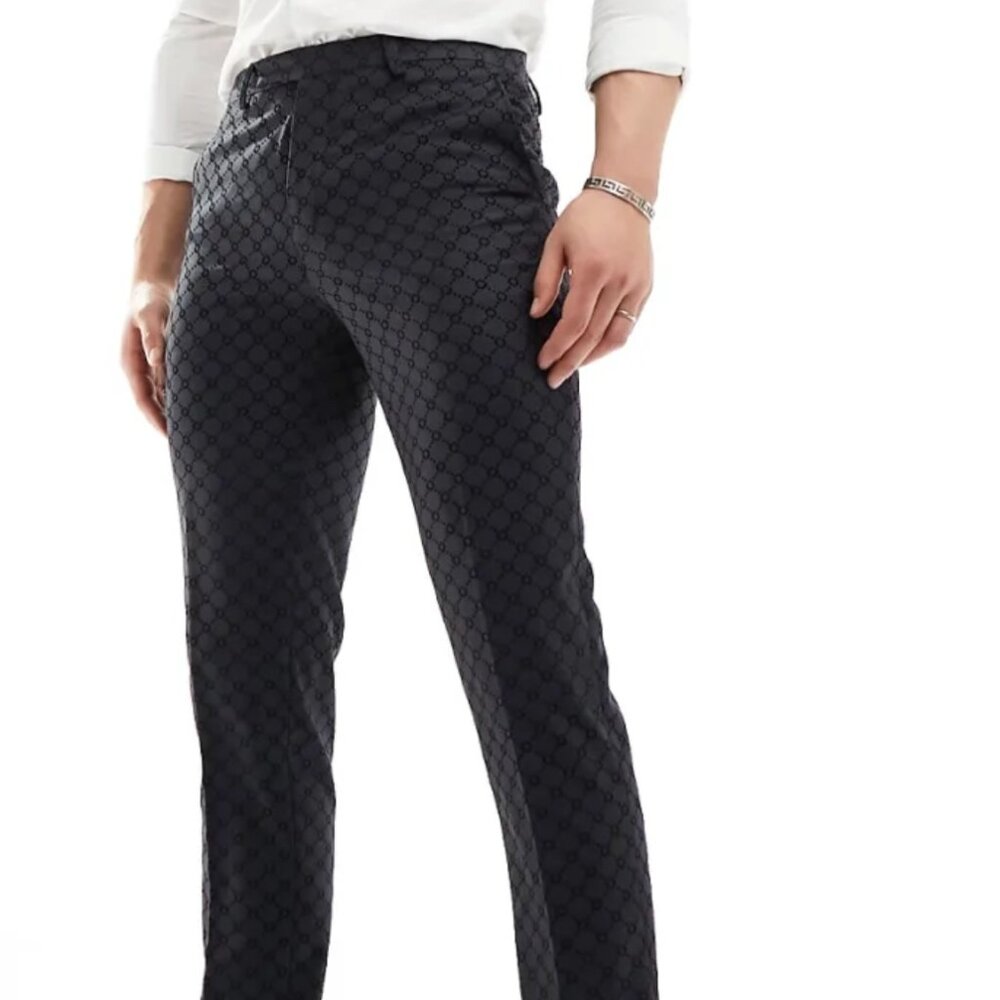 Twisted Tailor Kei pants in Black